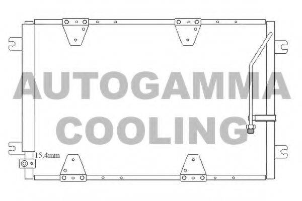 AUTOGAMMA 105561 Конденсатор, кондиціонер