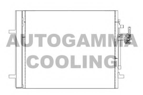 AUTOGAMMA 105598 Конденсатор, кондиціонер