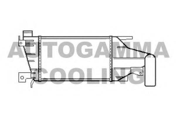 AUTOGAMMA 105605 Інтеркулер