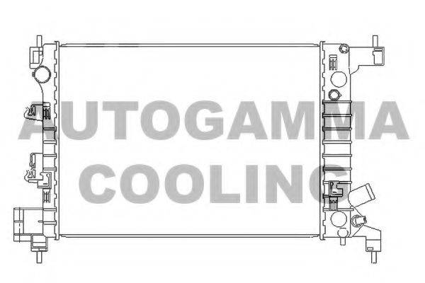 AUTOGAMMA 105936 Радіатор, охолодження двигуна