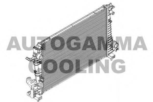 AUTOGAMMA 105938 Радіатор, охолодження двигуна