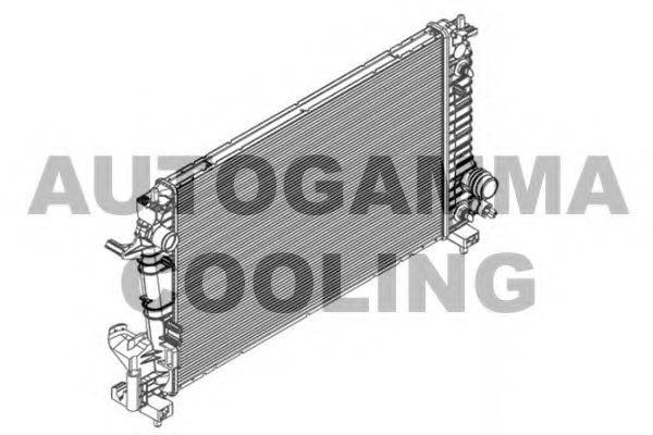 AUTOGAMMA 107084 Радіатор, охолодження двигуна
