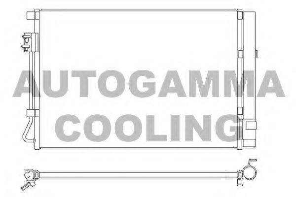 AUTOGAMMA 107153 Конденсатор, кондиціонер