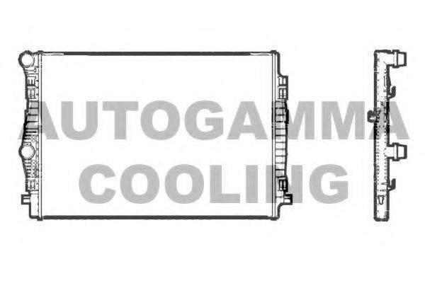 AUTOGAMMA 107199 Радіатор, охолодження двигуна