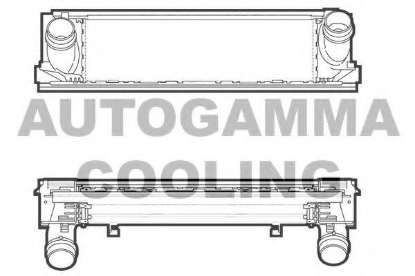 AUTOGAMMA 107300 Інтеркулер