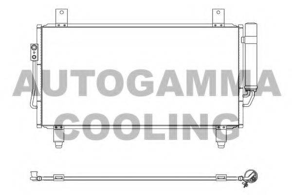 AUTOGAMMA 107360 Конденсатор, кондиціонер