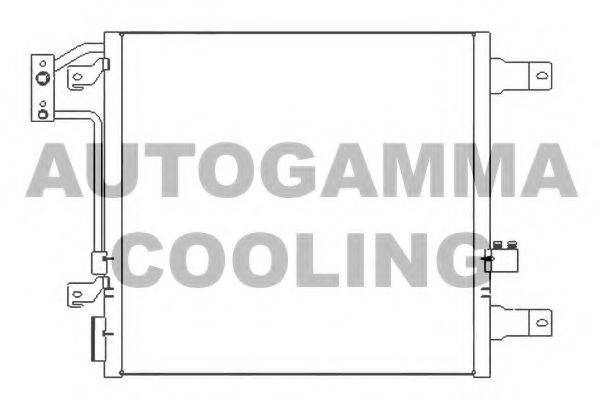AUTOGAMMA 107499 Конденсатор, кондиціонер