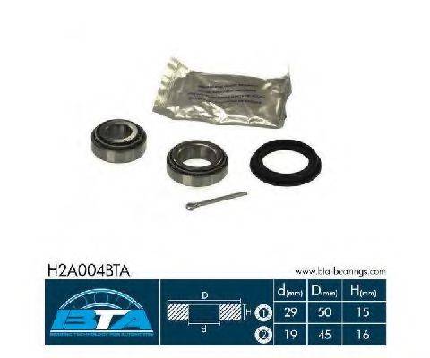 BTA H2A004BTA Комплект підшипника маточини колеса