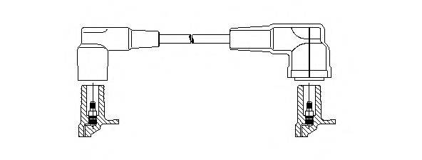 BREMI 13480 Провід запалювання