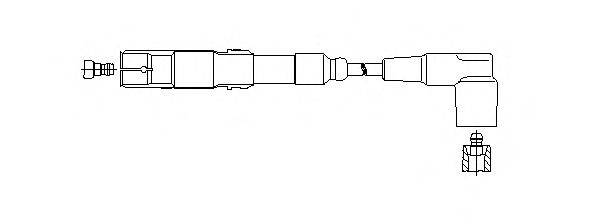 BREMI 15040 Провід запалювання