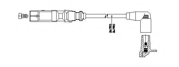 BREMI 1A2246 Провід запалювання