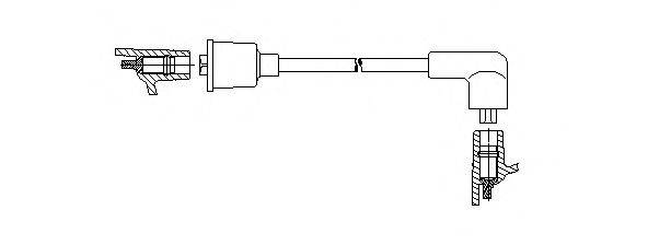 BREMI 34846 Провід запалювання