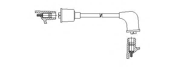 BREMI 39618 Провід запалювання