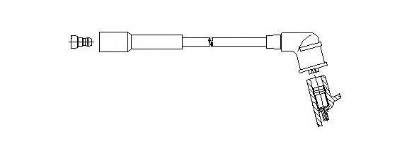 BREMI 3A2020 Провід запалювання
