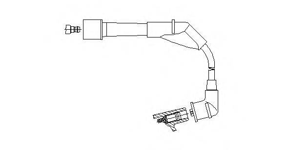 BREMI 3A2846 Провід запалювання