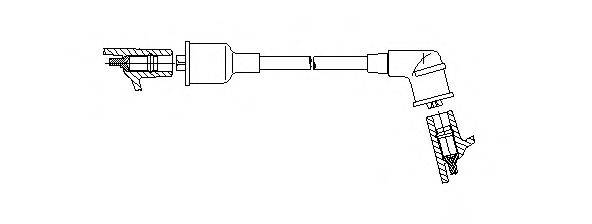 BREMI 3A3233 Провід запалювання