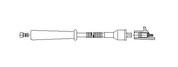 BREMI 3A34E34 Провід запалювання