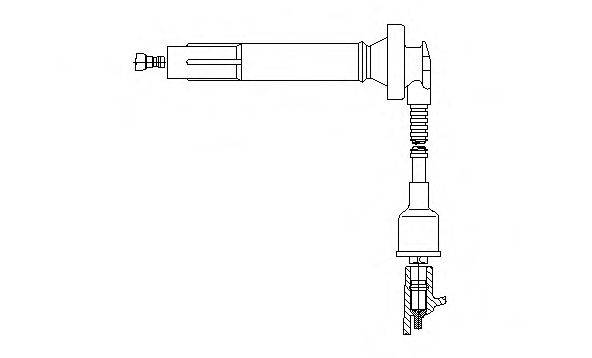 BREMI 3A60E46 Провід запалювання