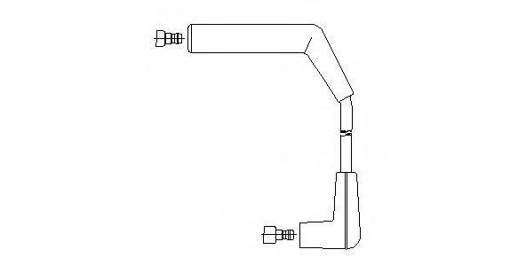 BREMI 3A6514 Провід запалювання