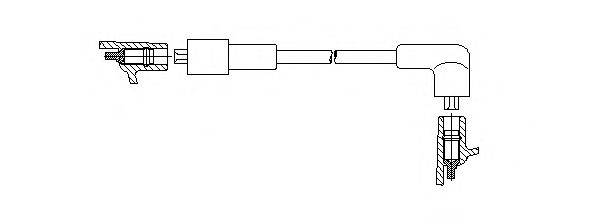 BREMI 43354 Провід запалювання