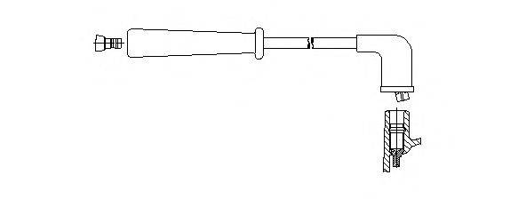 BREMI 49564 Провід запалювання