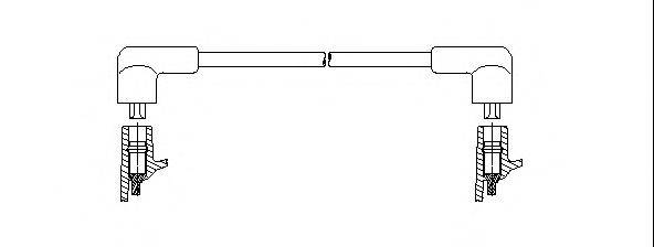 BREMI 62790 Провід запалювання