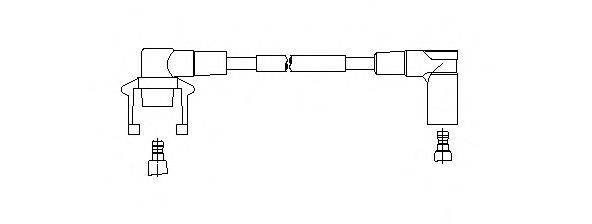 BREMI 638E70 Провід запалювання