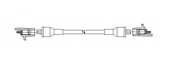 BREMI 65757 Провід запалювання