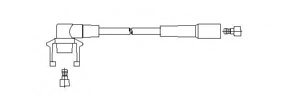 BREMI 67590 Провід запалювання