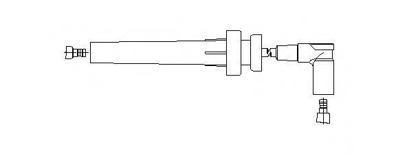 BREMI 6A5923 Провід запалювання