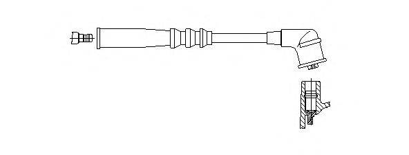 BREMI 70927 Провід запалювання