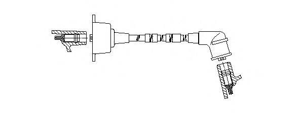 BREMI 755F68 Провід запалювання