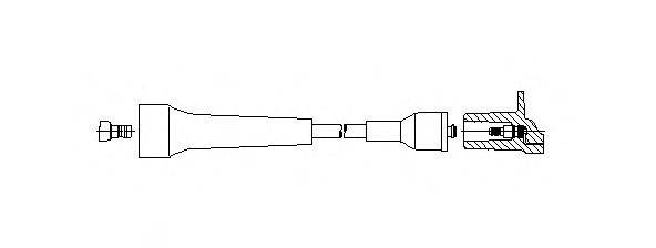 BREMI 77329 Провід запалювання