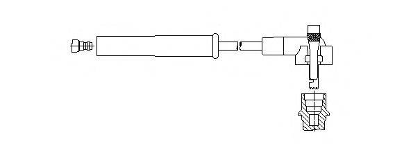 BREMI 89344 Провід запалювання