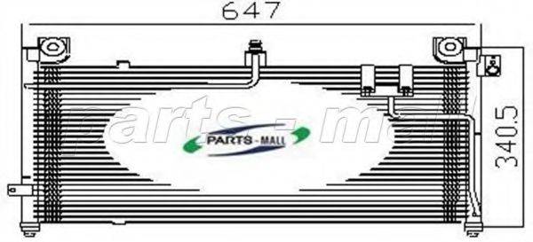 PARTS-MALL PXNCH001 Конденсатор, кондиціонер