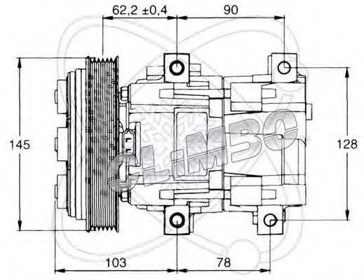 ELECTRO AUTO 20V1011 Компресор, кондиціонер