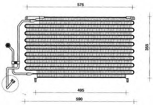 ELECTRO AUTO 30C0044 Конденсатор, кондиціонер