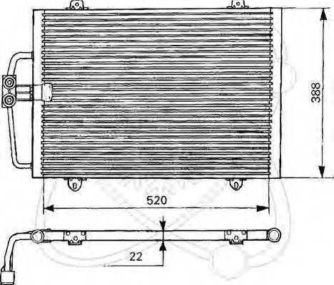 ELECTRO AUTO 30R0036 Конденсатор, кондиціонер