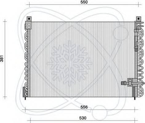 ELECTRO AUTO 30X0007 Конденсатор, кондиціонер