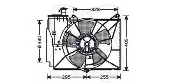 ELECTRO AUTO 32VT009 Вентилятор, охолодження двигуна