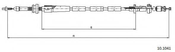 CABOR 101041 Тросик газу