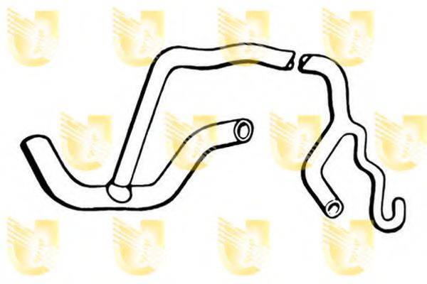 UNIGOM S1358 Шланг радіатора