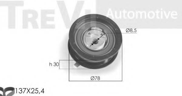 TREVI AUTOMOTIVE KD1092 Комплект ременя ГРМ