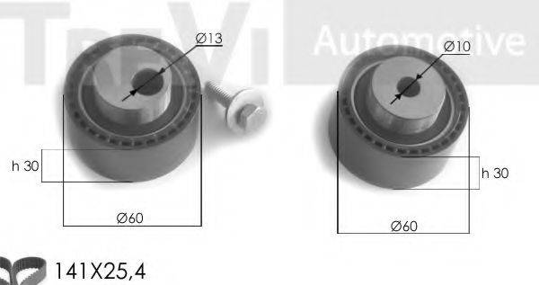 TREVI AUTOMOTIVE KD1107 Комплект ременя ГРМ