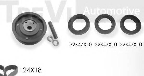 TREVI AUTOMOTIVE KD1263S Комплект ременя ГРМ