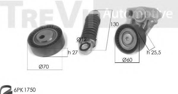 TREVI AUTOMOTIVE KA1113 Полікліновий ремінний комплект