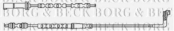 BORG & BECK BWL3093 Сигналізатор, знос гальмівних колодок