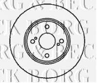 BORG & BECK BBD4207 гальмівний диск