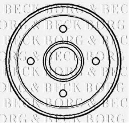 BORG & BECK BBR7144 Гальмівний барабан