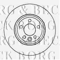 BORG & BECK BBD4130 гальмівний диск